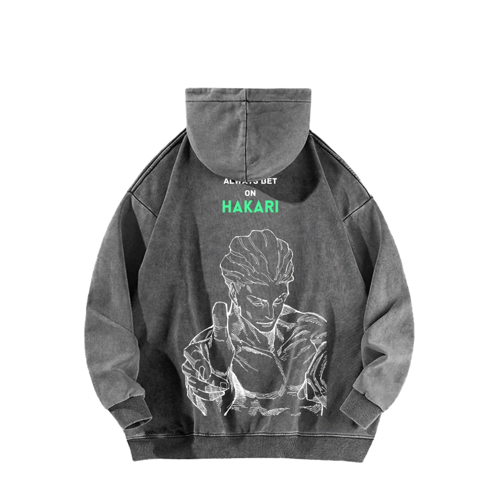 Jujutsu Kaisen Unisex Washed Hoodie