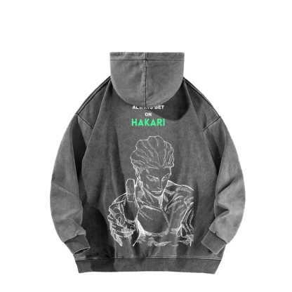 Jujutsu Kaisen Unisex Washed Hoodie