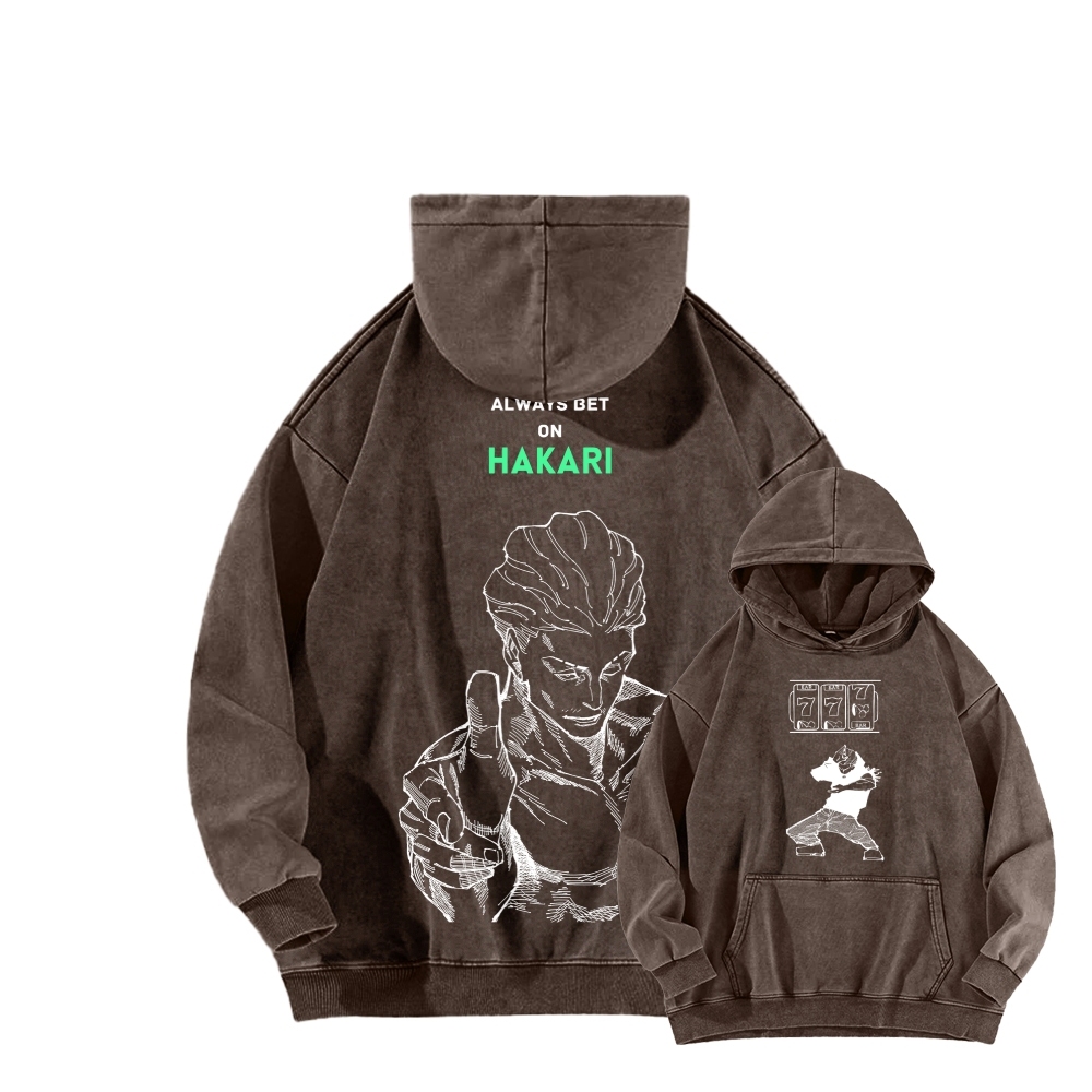Jujutsu Kaisen Unisex Washed Hoodie