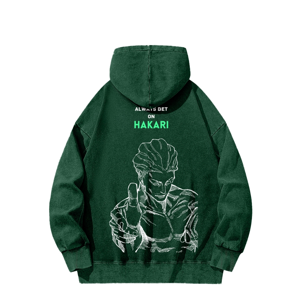 Jujutsu Kaisen Unisex Washed Hoodie