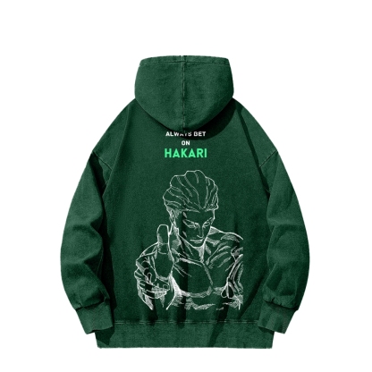 Jujutsu Kaisen Unisex Washed Hoodie