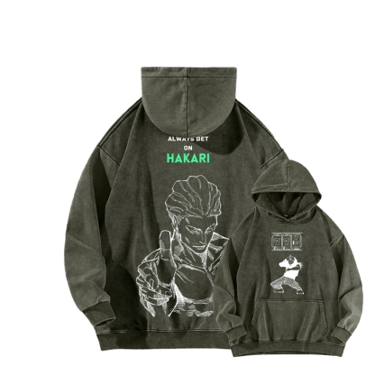 Jujutsu Kaisen Unisex Washed Hoodie