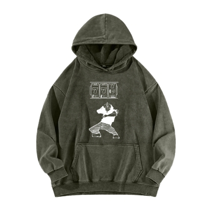 Jujutsu Kaisen Unisex Washed Hoodie