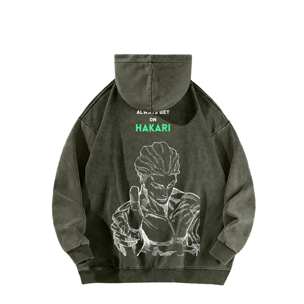 Jujutsu Kaisen Unisex Washed Hoodie