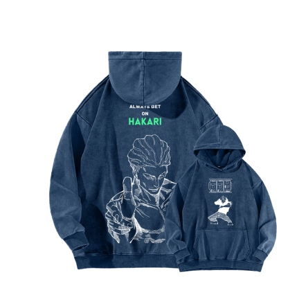 Jujutsu Kaisen Unisex Washed Hoodie