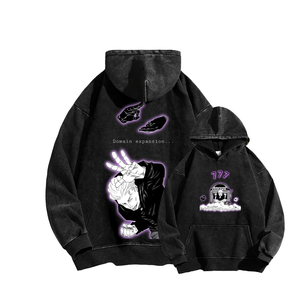 Jujutsu Kaisen Unisex Washed Hoodie