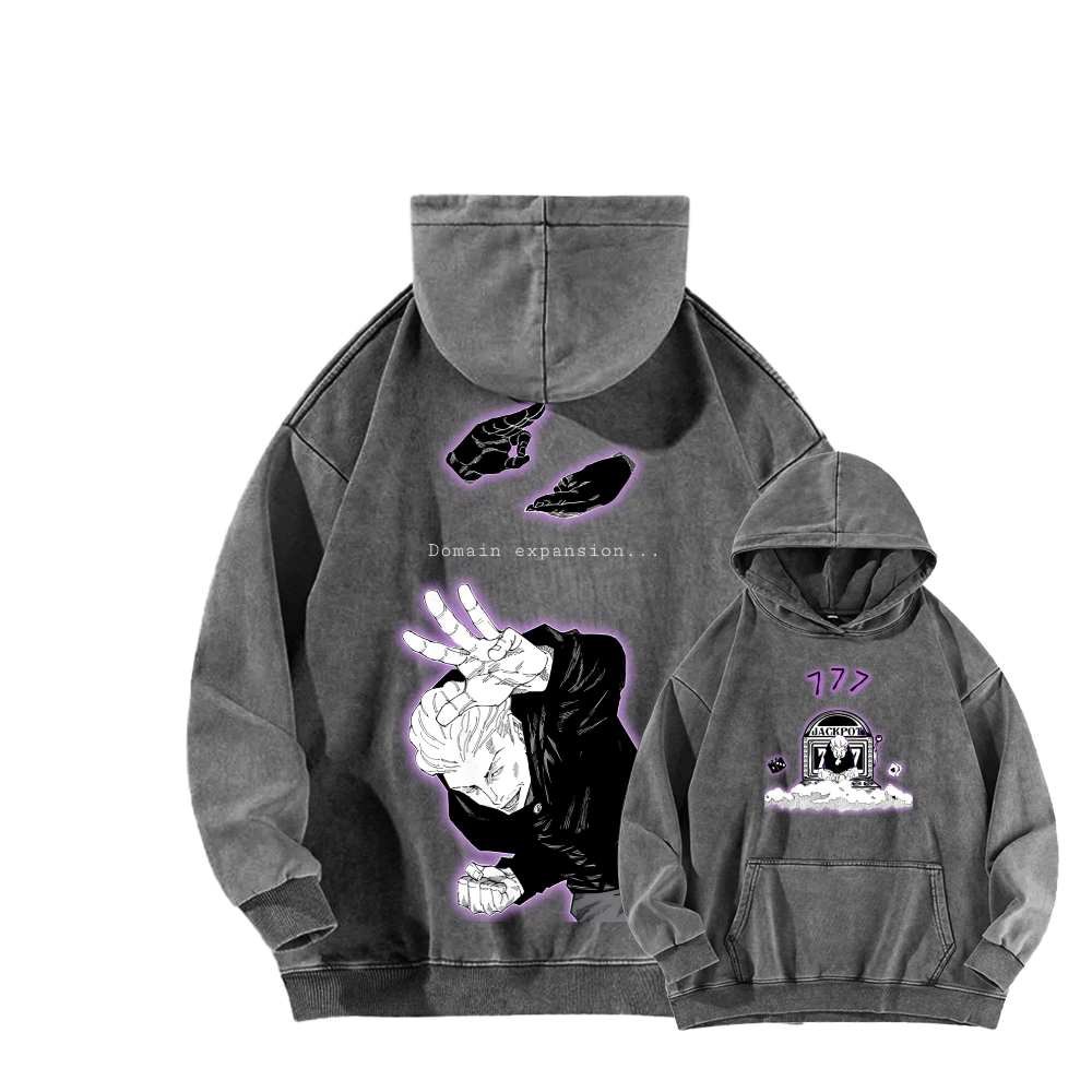 Jujutsu Kaisen Unisex Washed Hoodie