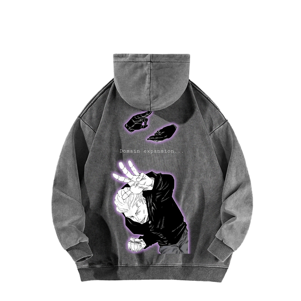 Jujutsu Kaisen Unisex Washed Hoodie
