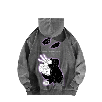 Jujutsu Kaisen Unisex Washed Hoodie
