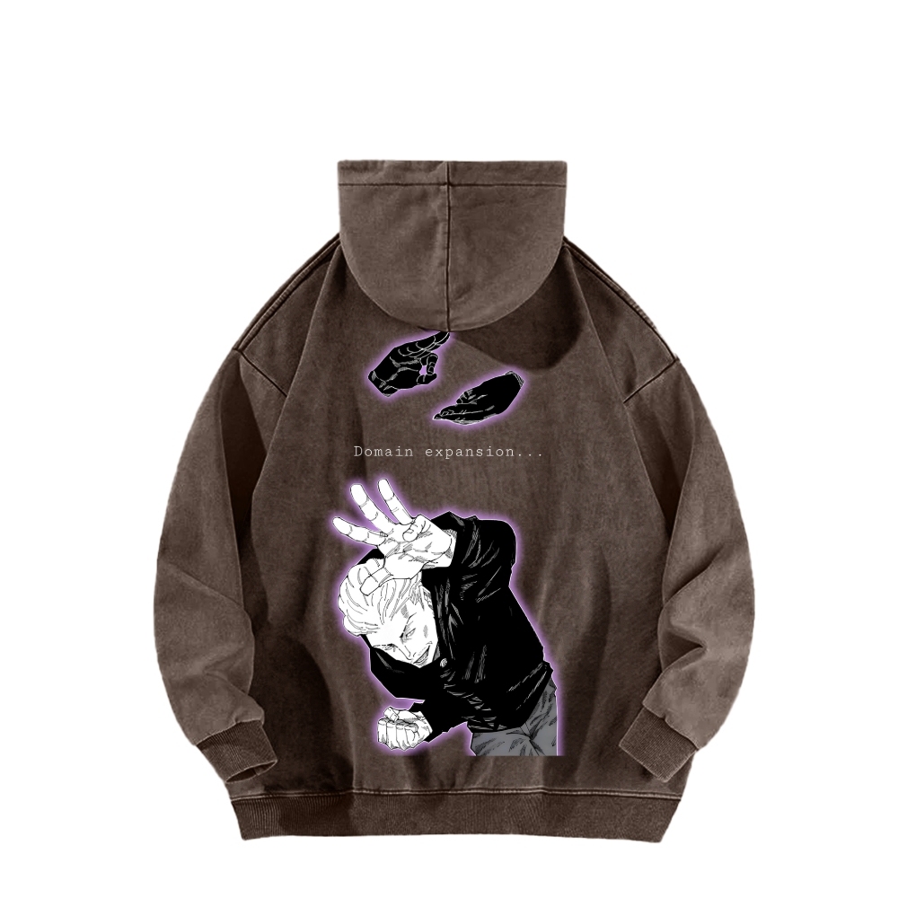Jujutsu Kaisen Unisex Washed Hoodie