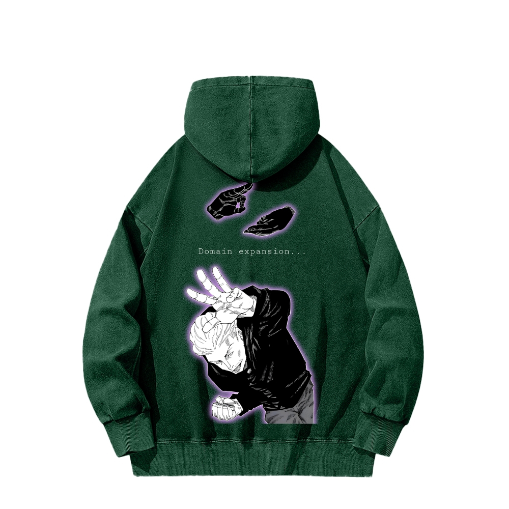 Jujutsu Kaisen Unisex Washed Hoodie