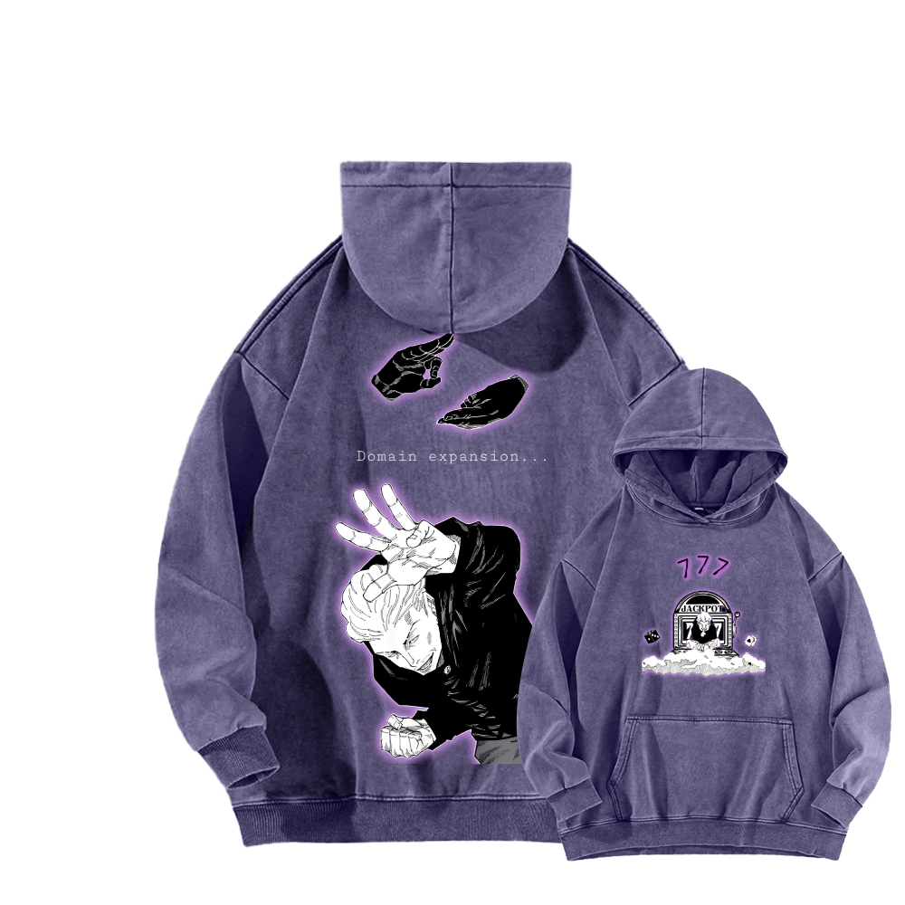 Jujutsu Kaisen Unisex Washed Hoodie