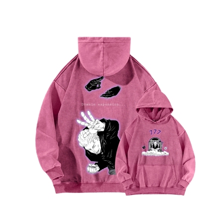 Jujutsu Kaisen Unisex Washed Hoodie