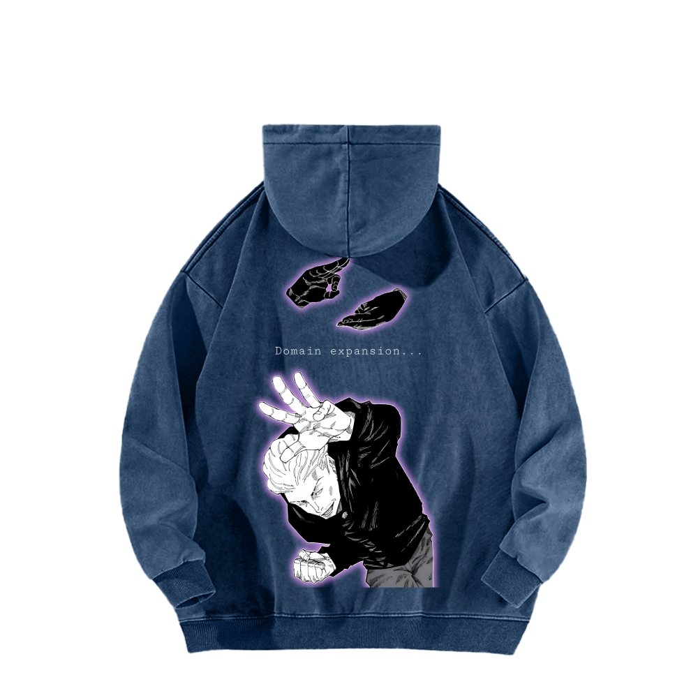Jujutsu Kaisen Unisex Washed Hoodie