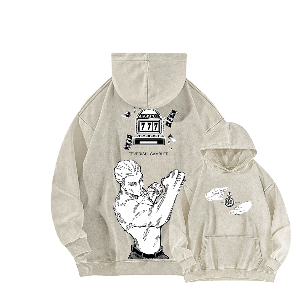 Jujutsu Kaisen Unisex Washed Hoodie