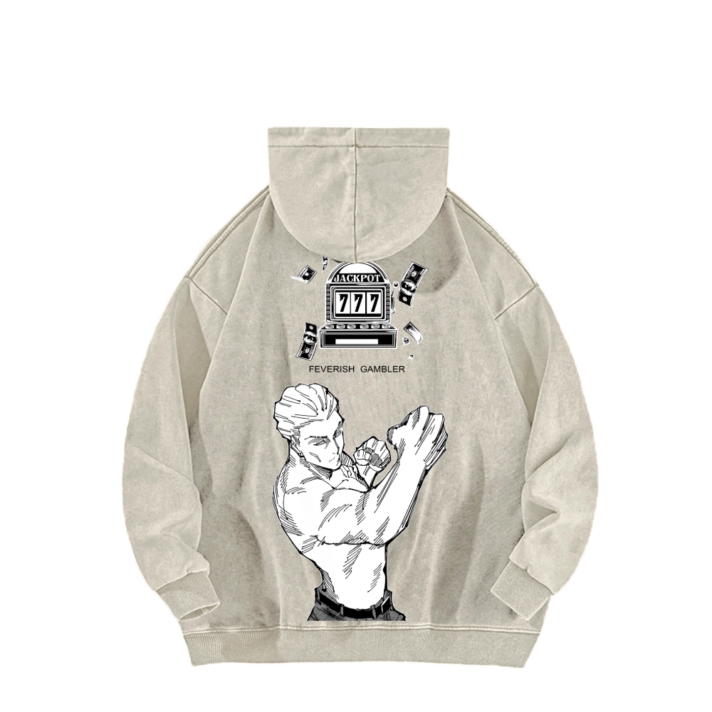 Jujutsu Kaisen Unisex Washed Hoodie