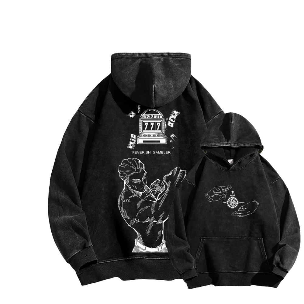 Jujutsu Kaisen Unisex Washed Hoodie