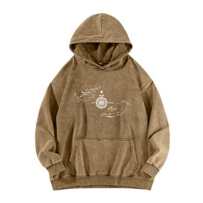 Jujutsu Kaisen Unisex Washed Hoodie