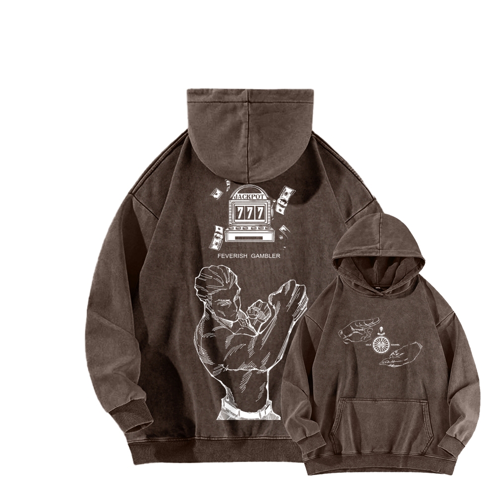 Jujutsu Kaisen Unisex Washed Hoodie