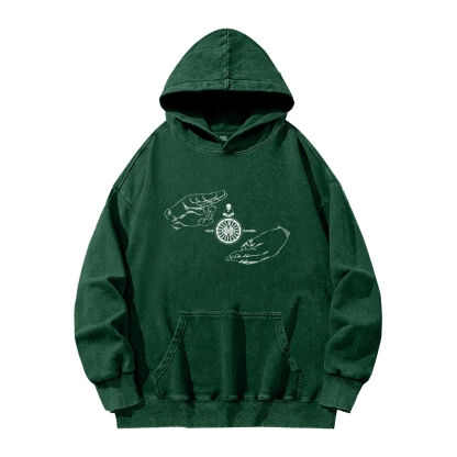 Jujutsu Kaisen Unisex Washed Hoodie
