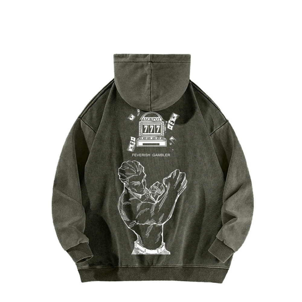 Jujutsu Kaisen Unisex Washed Hoodie