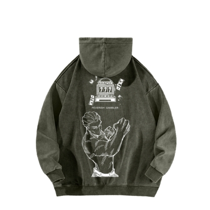 Jujutsu Kaisen Unisex Washed Hoodie