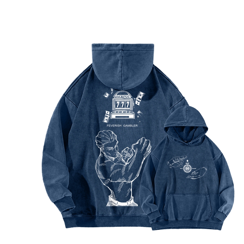 Jujutsu Kaisen Unisex Washed Hoodie