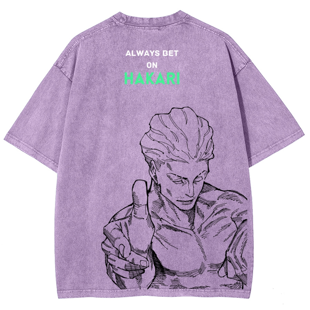 Jujutsu Kaisen Unisex Fit Washed T-Shirt