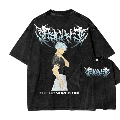 Jujutsu Kaisen Unisex Fit Washed T-Shirt