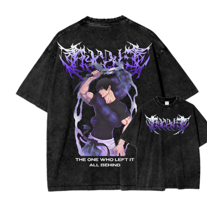 Jujutsu Kaisen Unisex Fit Washed T-Shirt