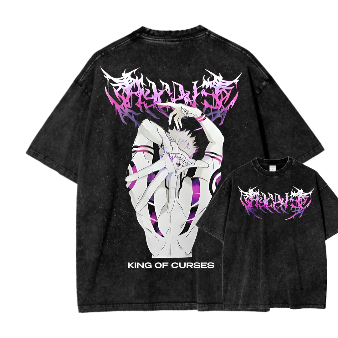 Jujutsu Kaisen Unisex Fit Washed T-Shirt