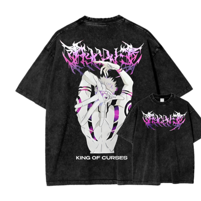 Jujutsu Kaisen Unisex Fit Washed T-Shirt