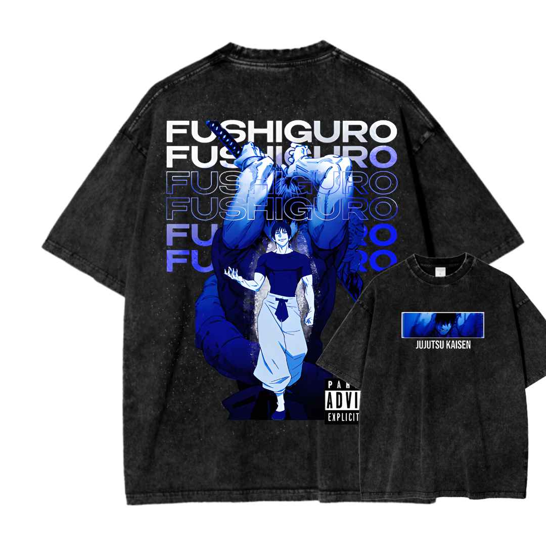Jujutsu Kaisen Unisex Fit Washed T-Shirt