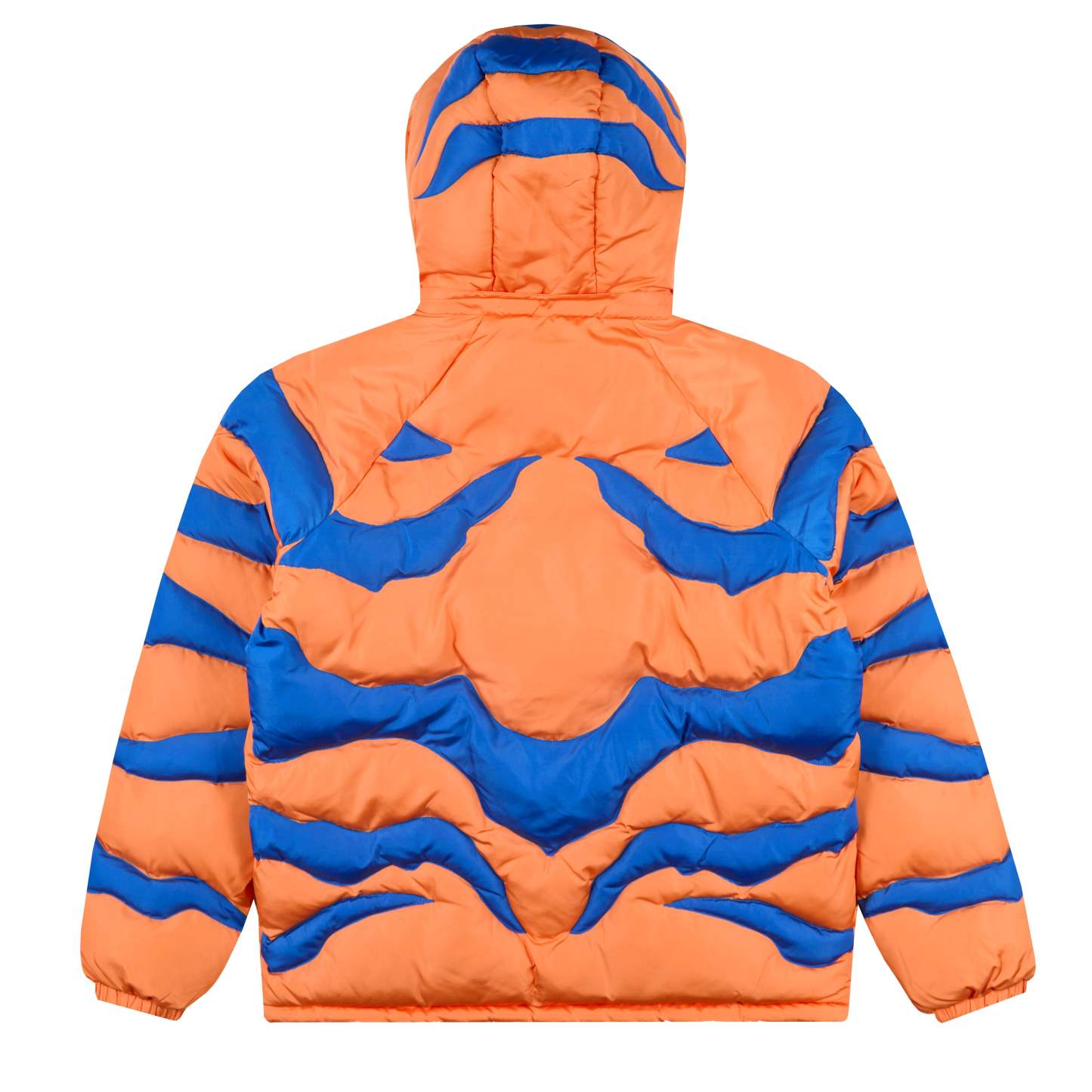 DIGIMON GREYMON PUFFER JACKET (BLUE/ORANGE)