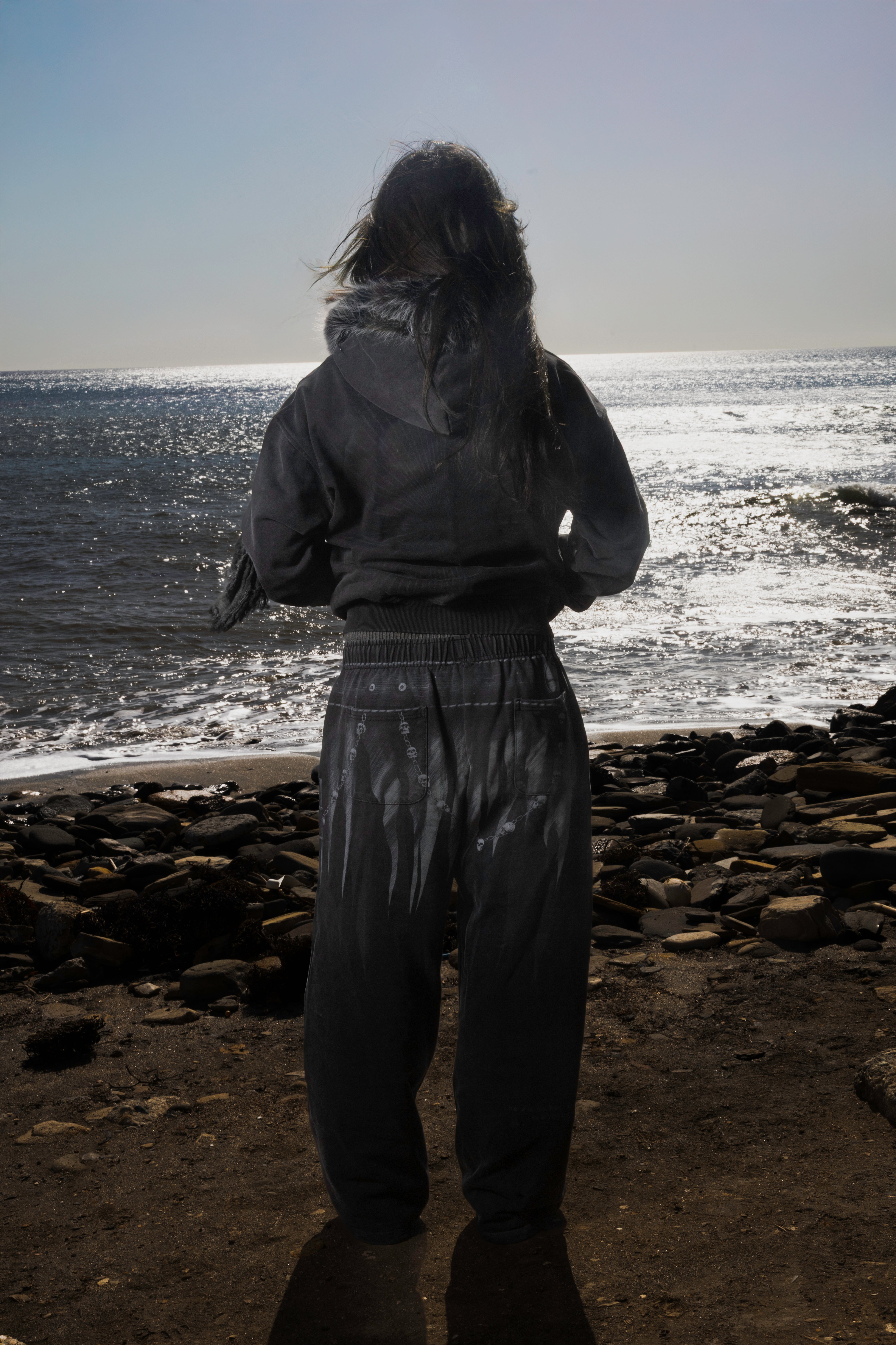 “Ryuk” Fur-Zip (with Scarf)