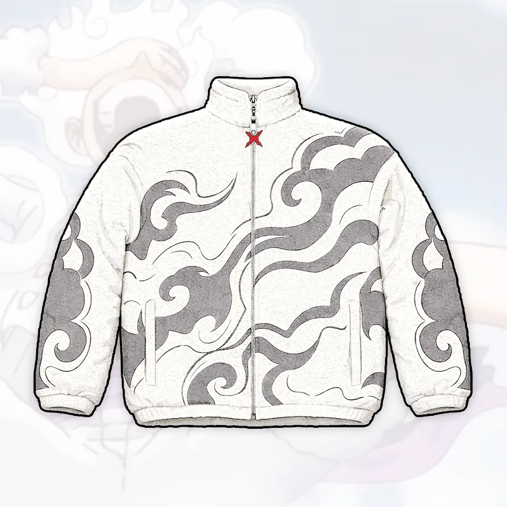 LUFFY GEAR 5 SHERPA FLEECE JACKET