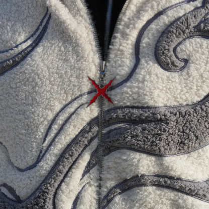 LUFFY GEAR 5 SHERPA FLEECE JACKET