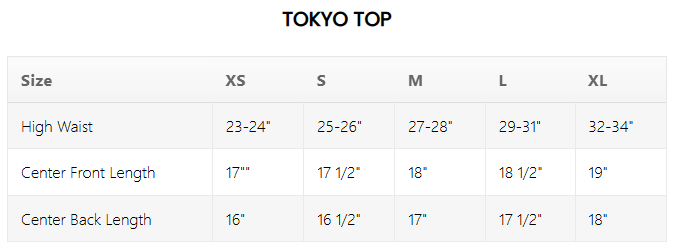 TOKYO TOP / INDIGO BABY