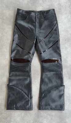 Leather Two-Piece Set