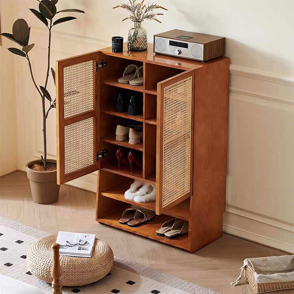 28.Entryway Shoe Storage Cabinet