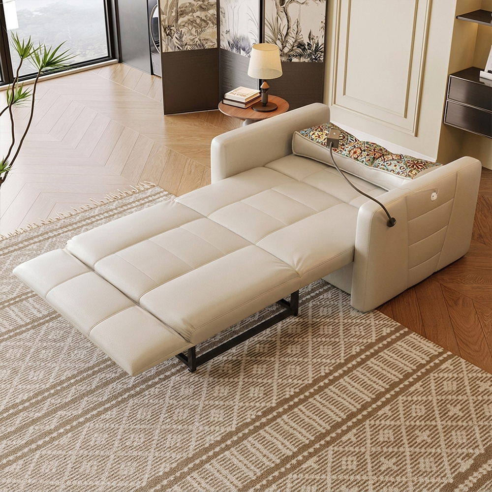 Electric Recliner Convertible Sofa Bed