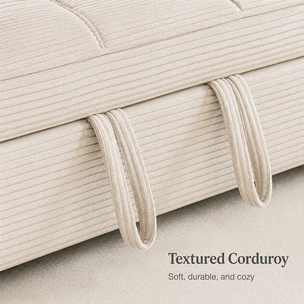 Convertible Pull Out 2 Seater Sleeper Sofa Bed