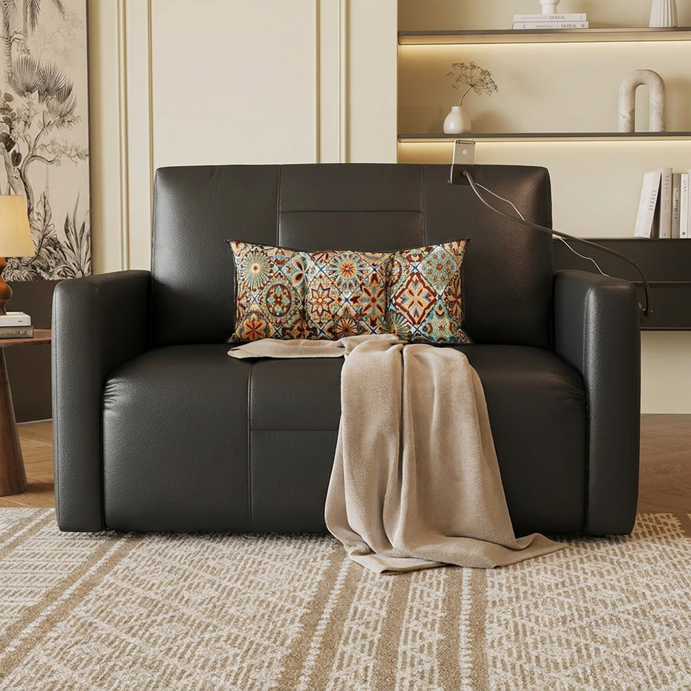 Electric Recliner Convertible Sofa Bed