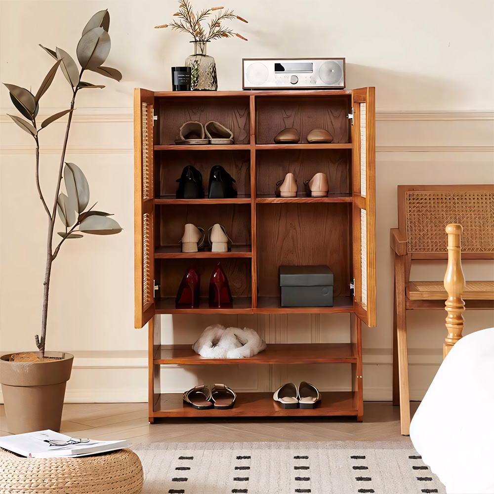 28.Entryway Shoe Storage Cabinet