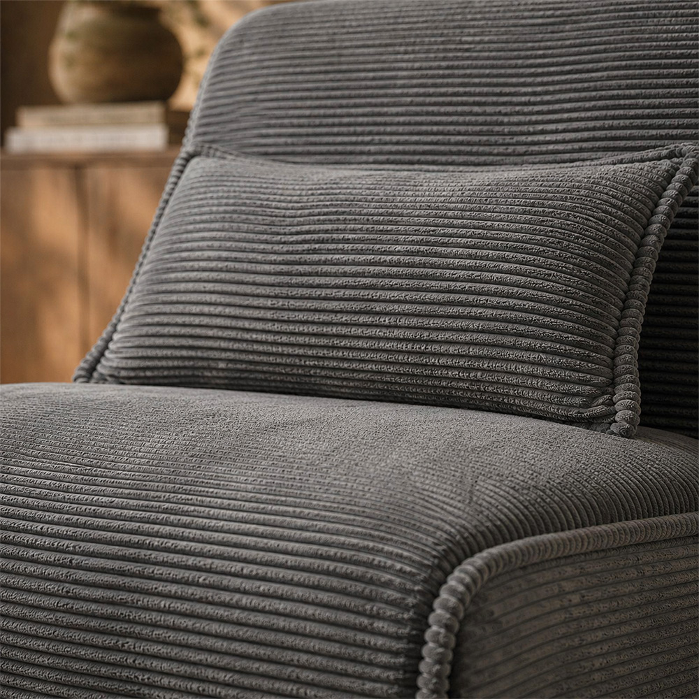 Corduroy 2 In 1 Convertible Storage Sleeper Lounge Chair