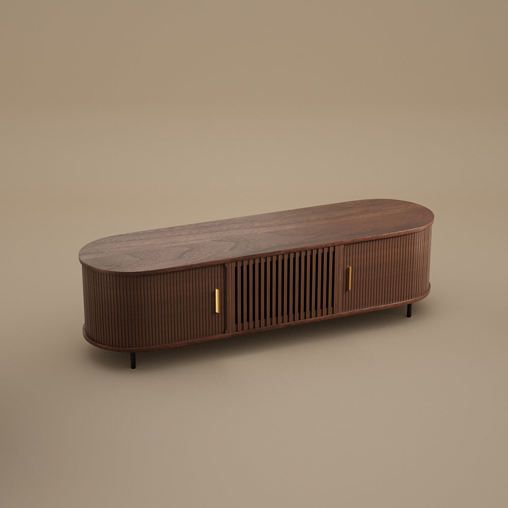 Arrtle wooden tv stand