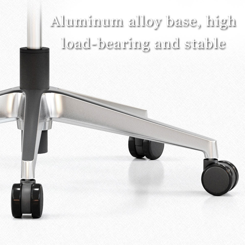 Ergonomic Executive Office Chair with Headrest Adjustable Seat Depth & 90°–135° Reclining Backrest