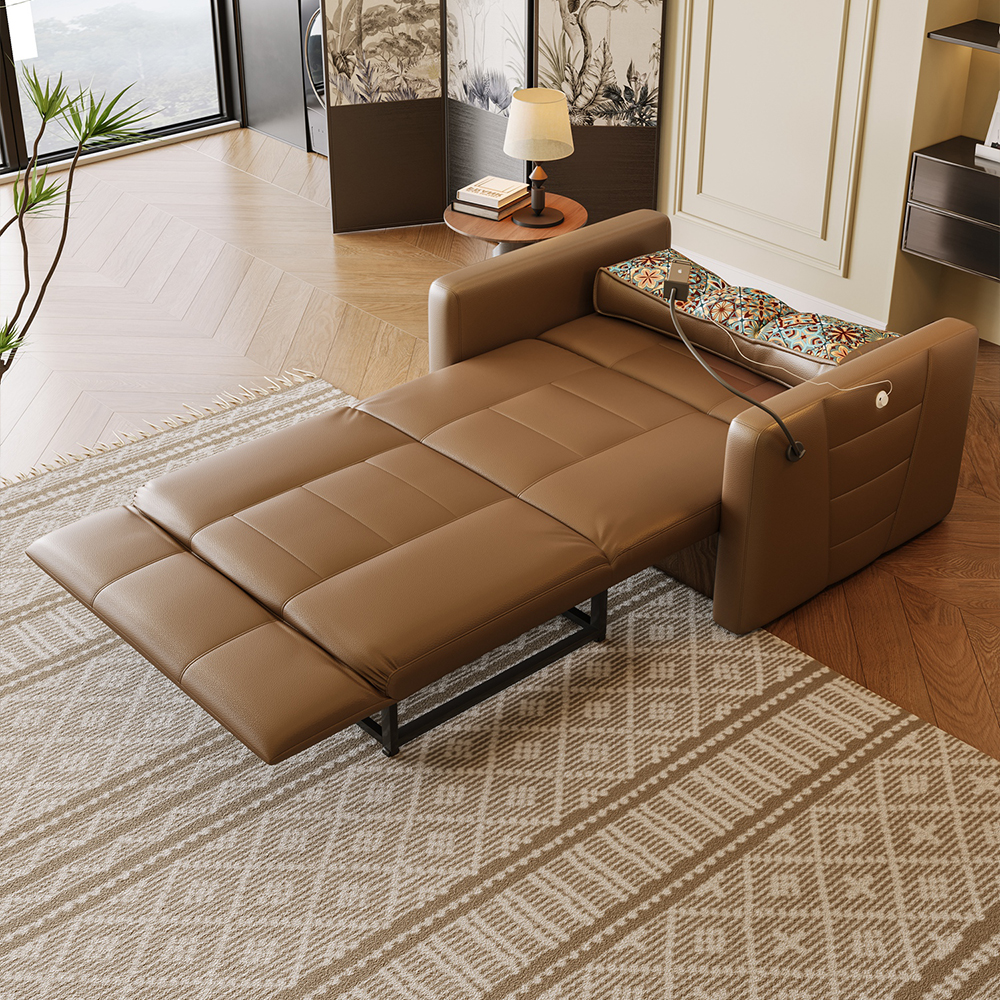 Electric Recliner Convertible Sofa Bed