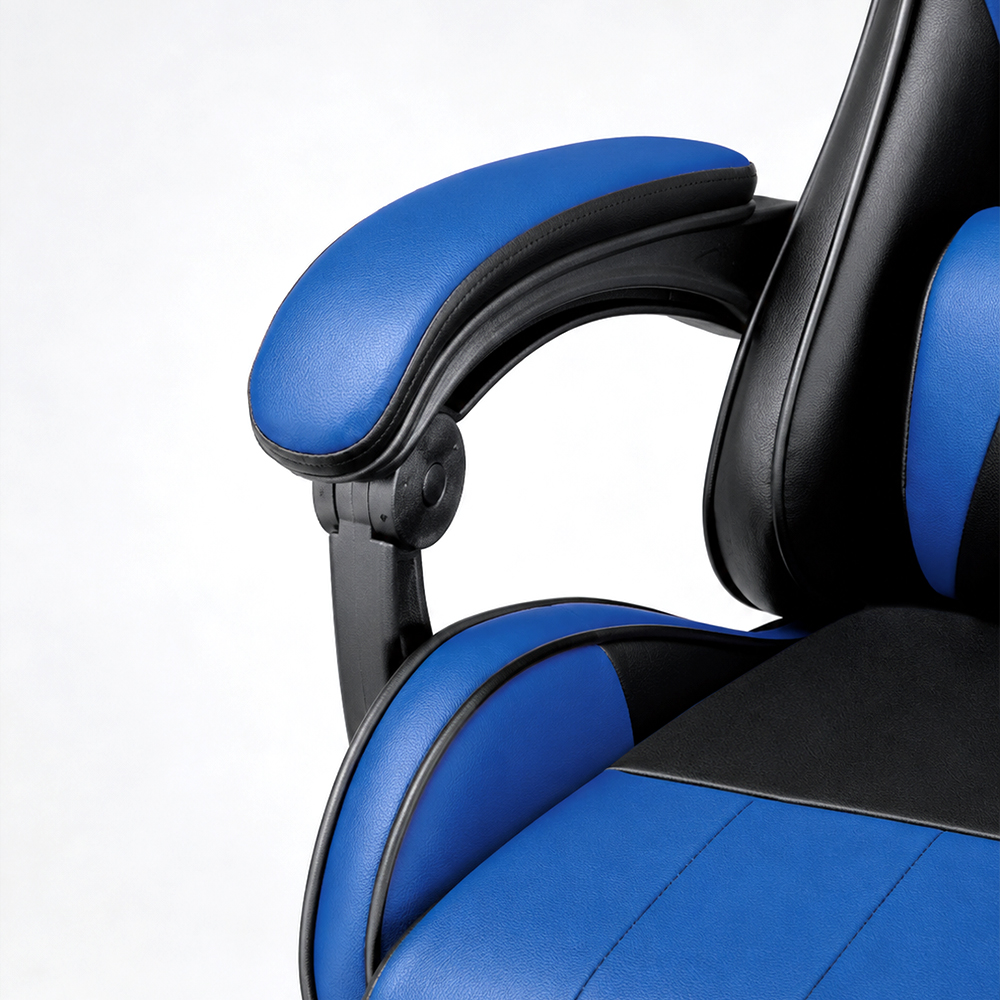 Racing PU Leather Gaming Chair High Resilience Foam Padding