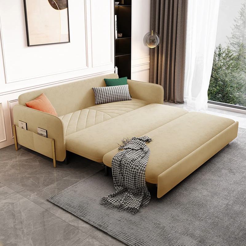 Storage sofa bed ideal for small apartments and multifunctional room